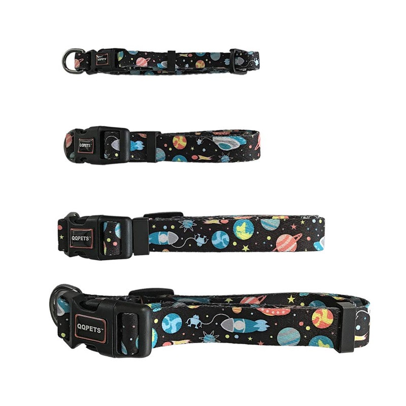 QQPETS Collar para perro personalizado cómodo ajustable collares para perros