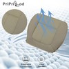 Priprilod Cloth Tan Front Driver Side Bottom Replacement Seat Cover