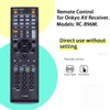 RC-896M Replacement Remote Control for Onkyo AV Receiver TX-SR444 TXSR444