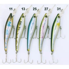 Owner Cultiva Rip'n Minnow Crankbait - RM70-31 Green Scales