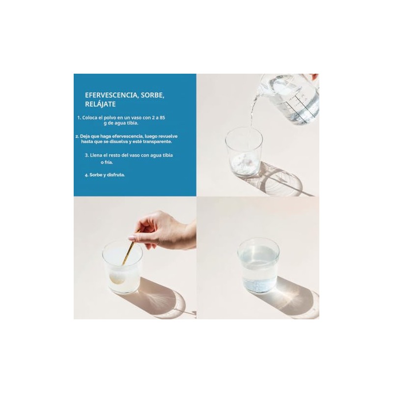 Natural Vitality Calm Mind Magnesio + L - Teanina en
