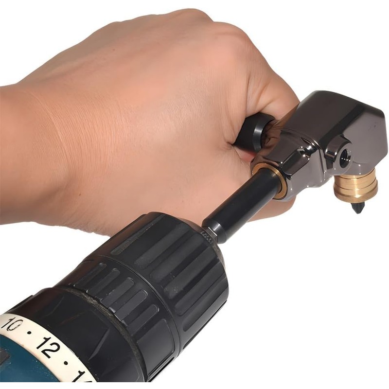 Candeon Right Angle Drill Attachment, Angle Drill Adapter, Angle Drill