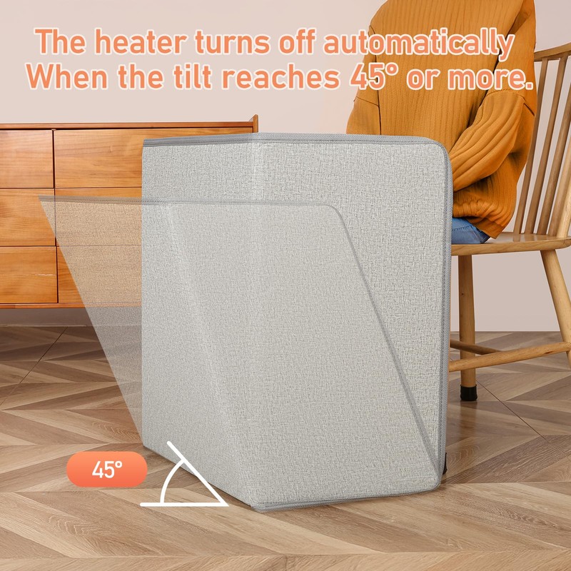 Wasrch Under Desk Warmer Portable Space Heater, Leg Warmer Foot