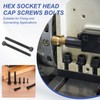 PATIKIL 25 Pcs M5 x 55 mm Hex Socket Head