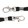 5 Pack ID Badge Holder with Lanyard Black Lanyards with