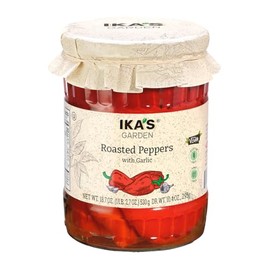 Ika's Garden Appetizer Vegetables (Pack of 1, Roasted Peppers)