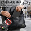 T-carbon Credit Card Holder with ZIpper 24 Card Slots
