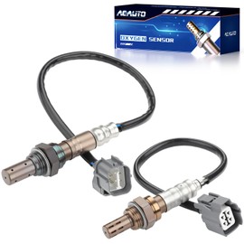 2Pcs 234-9005 234-4125 Oxygen O2 Sensor Upstream Downstream Fit for Honda CRV EX LX 2.4L 2002 2003 2004 Replaces# 15575 13706