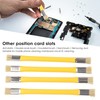 4PCS Double Heads Anti‑Static Hard Brush Mobile Phone Repairing Soldering