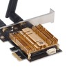 PCI E Wireless Adapter 2.4G 5.8G 6GHz AX210 Chip Long