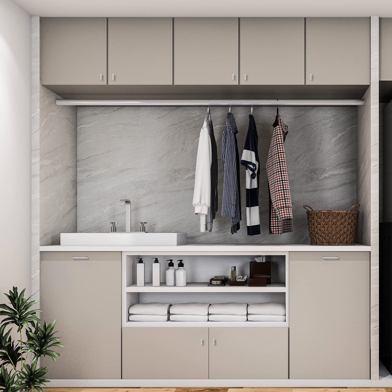 Ravinte 10 Pack Brushed Nickel Kitchen Cabinet Handles Single Hole