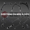 cciyu Front Outer Tie Rod Ends and Lower Ball Joints