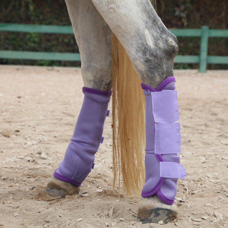 LEAFOREST Horse Fly Boots Set of 4 - Non Slip