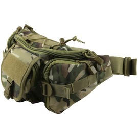 Kombat UK Tactical Waist Bag - BTP (British Terrain Pattern), One Size