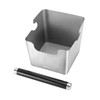 DIBTSA Knock Box Espresso, Stainless Steel Knock Box for Coffee