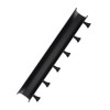 Wall Mounted Hook Space Aluminum Wall Clothes Pegs with 6