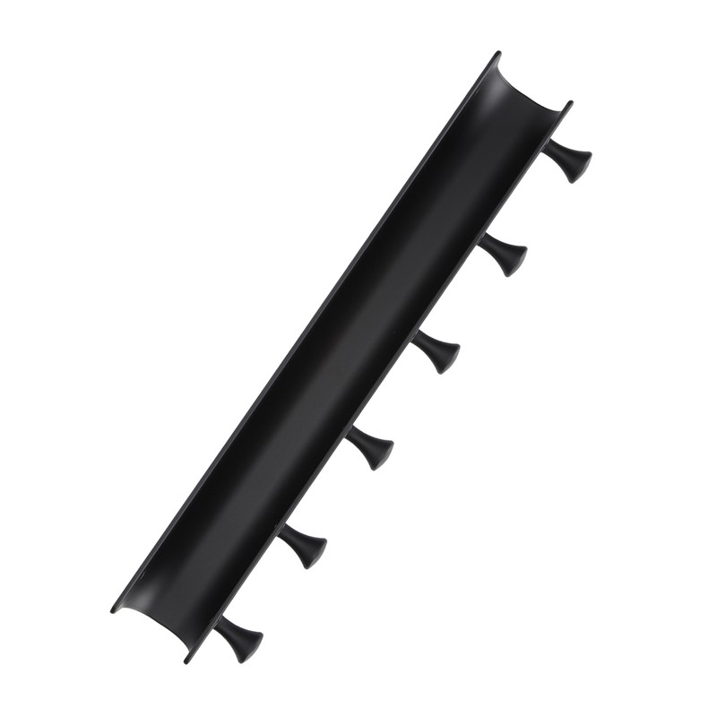 Wall Mounted Hook Space Aluminum Wall Clothes Pegs with 6