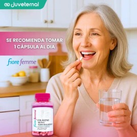 Fiore Femme Colágeno, Biotina Y Ácido Hialurónico, 100 Cáps.                                                                                          