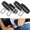 Seat Belt Pads Clips 4PCS Safety Belts Slot Plugs Fitting