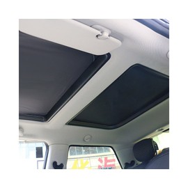 QQJ 2pcs Foldable Sunroof Shade For passenger car Sunshade Heat Isolate fit for Mini Cooper, Clubman & Countryman R56 All Years