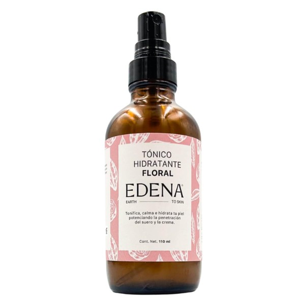 EDENA Tnico Facial Refrescante Natural Tonifica, Equilibra e Hidrata Con