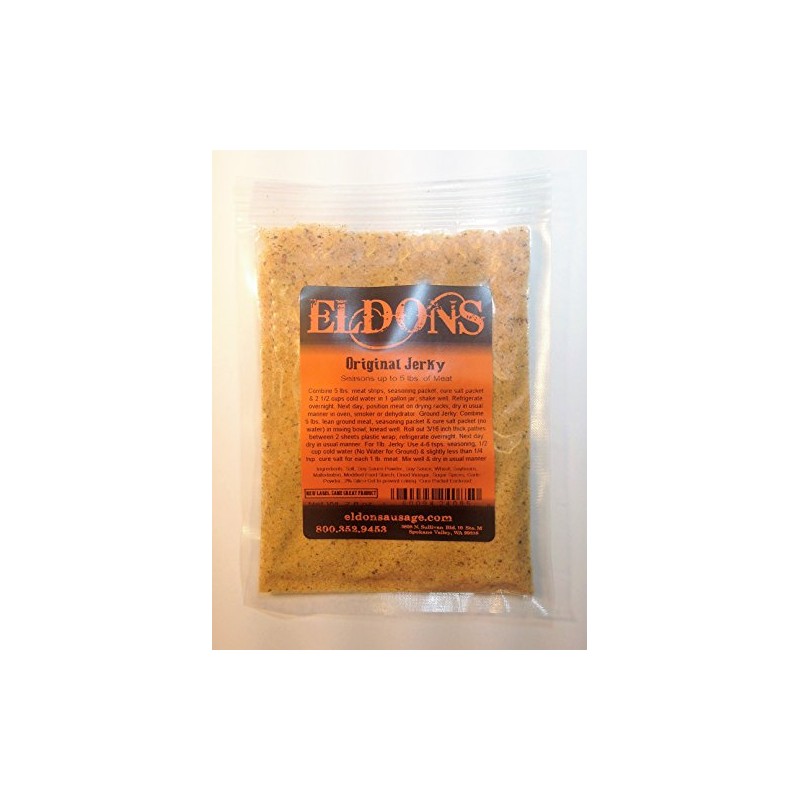 Original Jerky Seasoning Mix Spices with Cure Seasons 5 Pounds