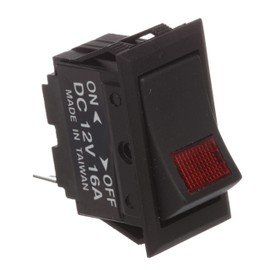 Seachoice Illuminated Rocker Switch, 3 Terminal, On/Off
