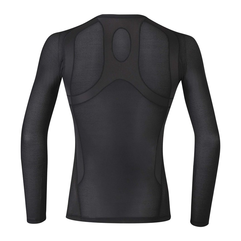 CW-X JAO399 Men's Functional Top, Long Sleeve, Mesh Material, Sweat