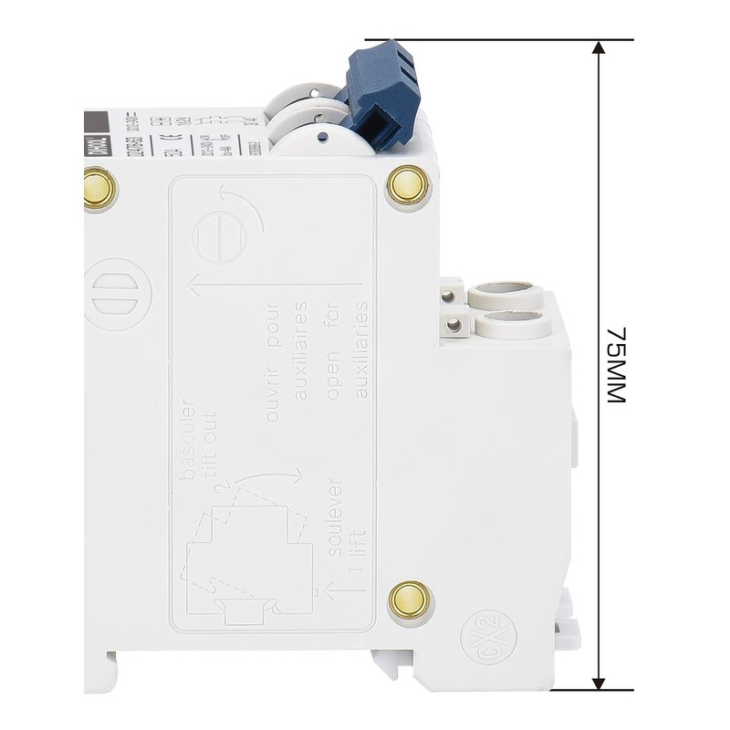 DIHOOL DC Circuit Breaker,50A 2 Pole,12V to 240 Volt Solar