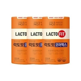 Chong Kun Dang Health Lacto Fit Raw Lactobacillus Core Max 2g 60 sachets 3 packs / 종근당건강 락토핏 생유산균 코어맥스 2g 60포 3개