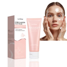 Mascarilla Despegable De Colágeno Para La Noche, Mascarilla Facial De Colágeno Para La Noche, Mascarilla Facial Hidratante Y Reafirmante Para Una