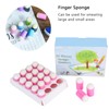 20pcs Finger Sponge Daubers DIY Finger Painting Drawing Stamping Sponge