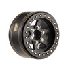 HooCrawler Heavy Brass 1.9'' Wheels Rim with Scale Beadlock Hardware
