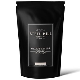 Steel Mill Coffee Co. | Mexico Altura Single-Origin Gourmet Coffee | 2 LB Bag | Whole Bean | Medium Roast | Grown in Central America | 100% Arabica Beans