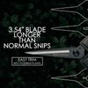 Buds Leaf Stem Fruit Flower Garden Scissors Non-stick Resin Resist