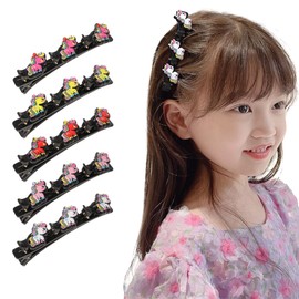 Braided Hair Clips for Girls Rsvelte Hair Clips Braided Hair Clips for Women Kawaii Accessories