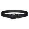 Dickies Men's Leather Belt with Tonal Stitch, Black, Medium