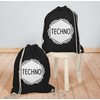 Shirtracer - Gym Bag Backpack - & Concert - Techno