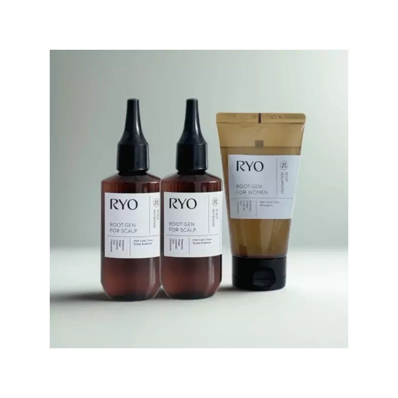 Rootzen 려 루트젠 탈모증상케어 두피에센스 80ml+80ml Lyerootzen Hair Loss Care