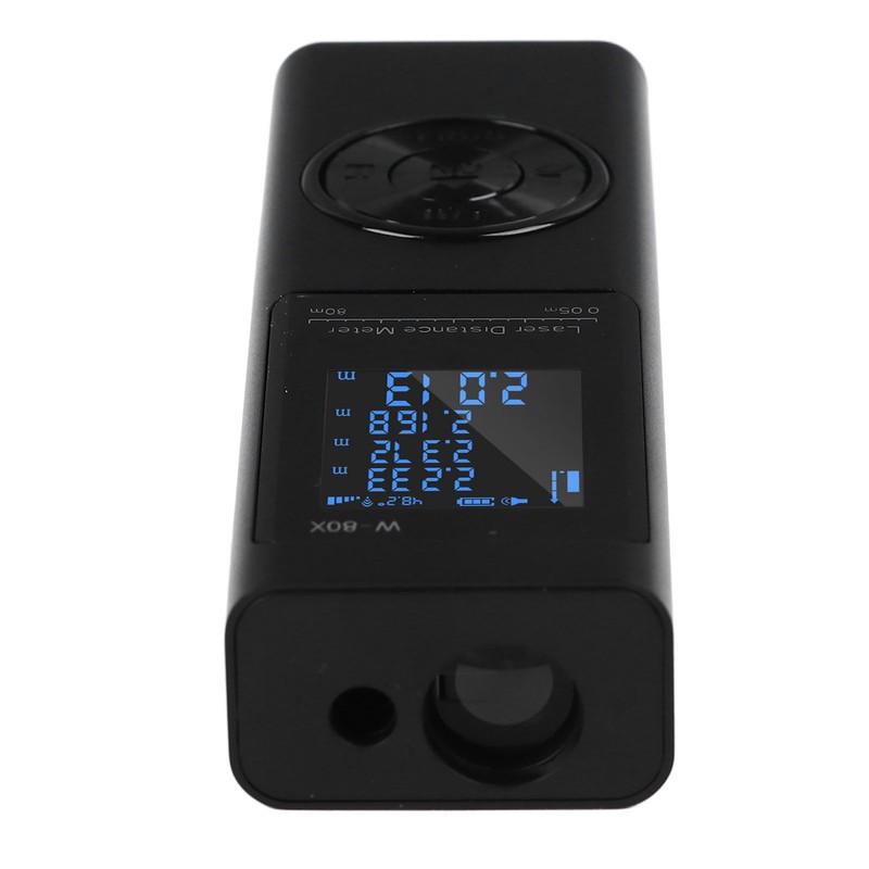 Laser Distance Meter Outdoor Handheld Measure Rechargeable Measurement Tool High