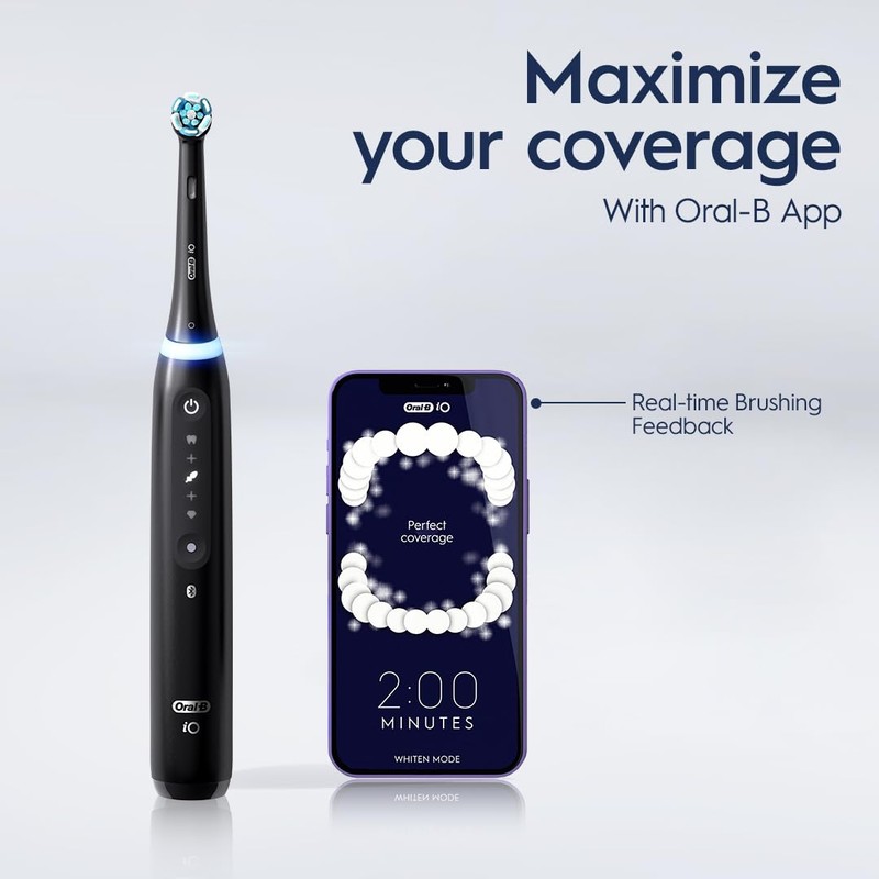 Oral-B iO Series 5 Rechargeable Electric Toothbrush with Visible Pressure