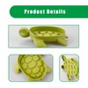Bojueshaw Cute Turtle Soap Dish,Self Draining Soap Holder,Plastic Soap Saver