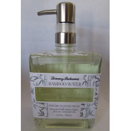 Tommy Bahama Premium Liquid Hand Soap BAMBOO WATER 20 fl oz Glass Bottle