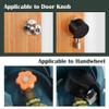 Door Handle Lock, Door Knob Lock Out Device, Disable The