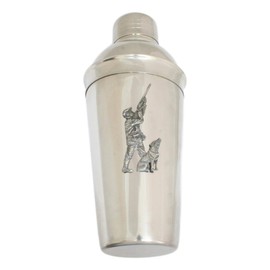 Game Shooter and Dog Cocktail Shaker Mixer with Built in Strainer Free Engraving 330