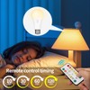 Kambo E27 LED Glühbirne, Wiederaufladbarer Akku 2600mAh mit Fernbedienung, 7W