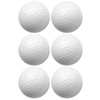 Dilwe 6 LED Light Up Golf Balls, Bright, Attractive with