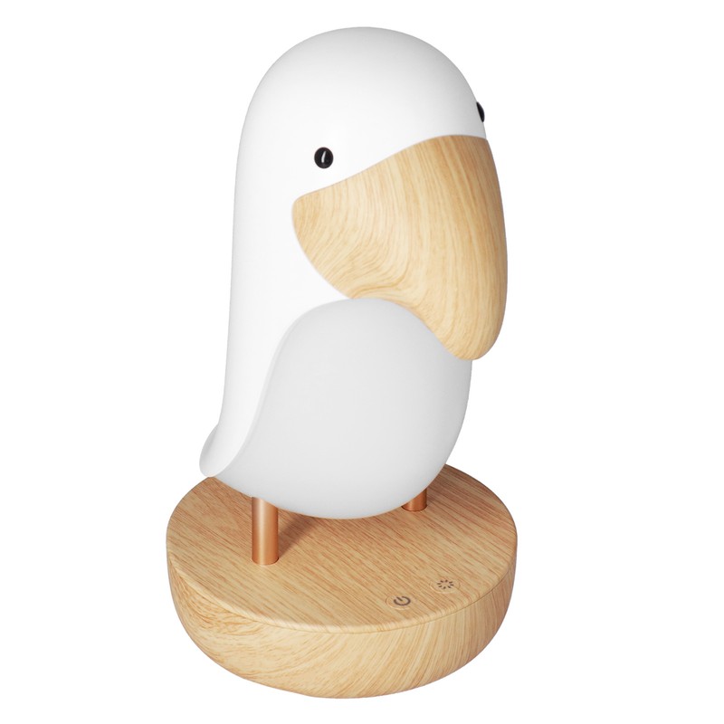 Innovative Bird Night Lamp ABS Breathing Night Light USB Charging