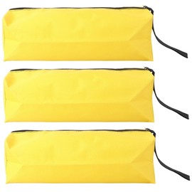 TEHAUX 3pcs Zipper Tool Bag Pouch for Electricians Carpenters Handymen Lightweight Portable Storage Stylish Practical Handbag for Tools Accessories