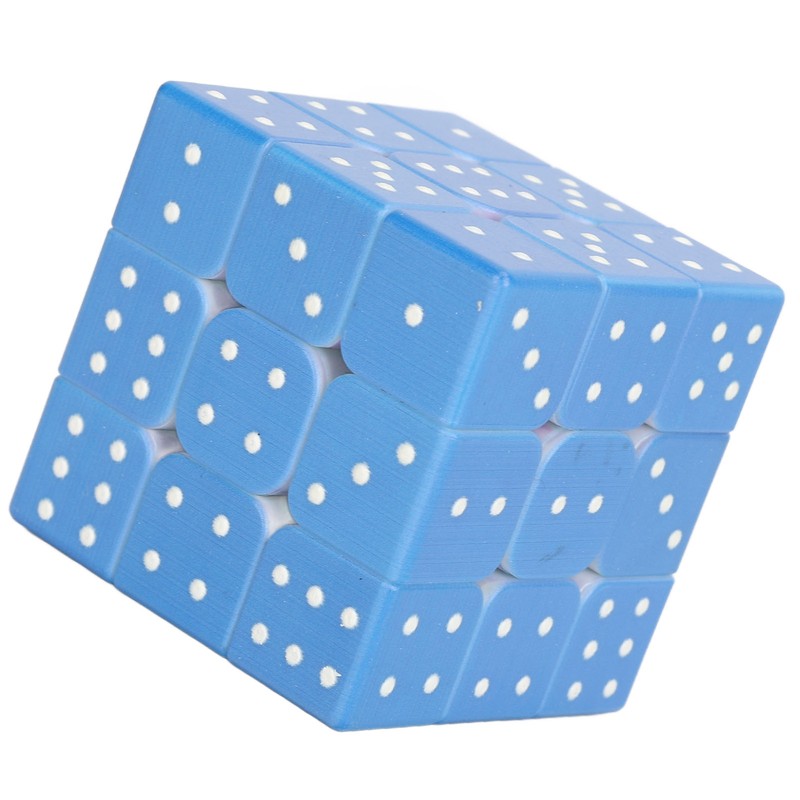 3x3 Braille Speed Puzzle for Blind Person Weak Vision 3D